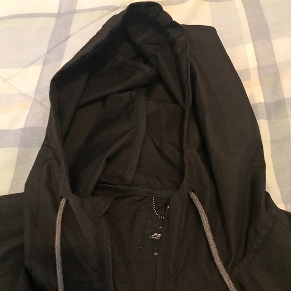 Rip Curl black hooded windbreaker men’s medium - Picture 10 of 13